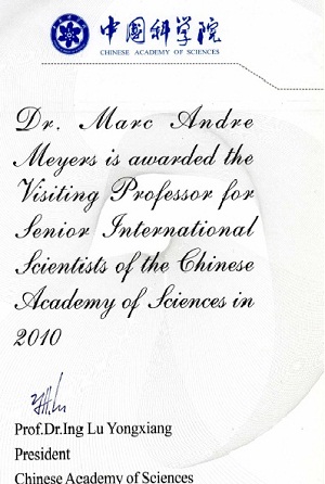 CAS Certificate
